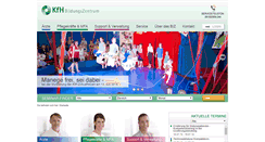 Desktop Screenshot of kfh-bildungszentrum.de